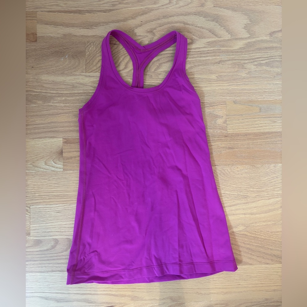 Lululemon Women's Magenta Racerback Tank Top